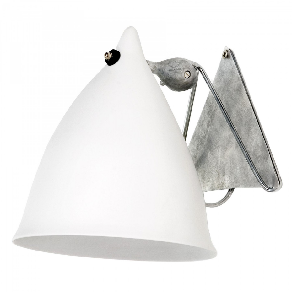 Applique en porcelaine Cornette