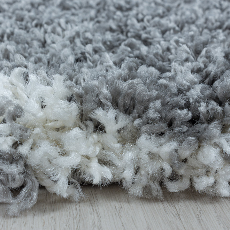 Tapis shaggy à poils long motif scandinave SALSA