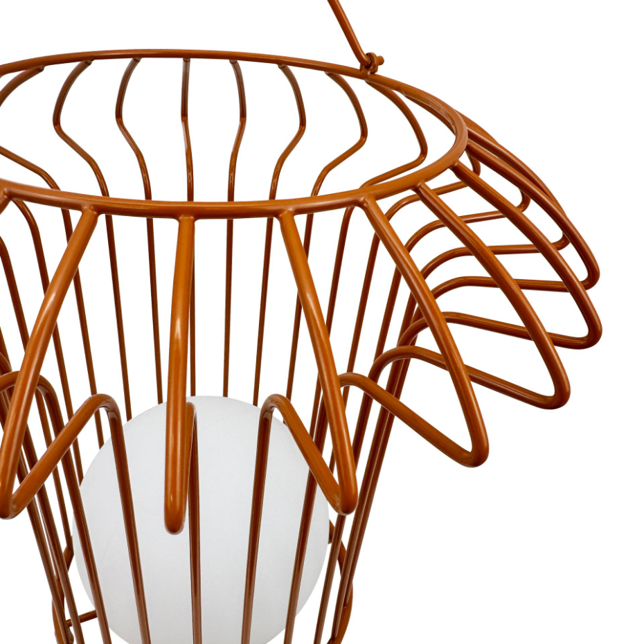 Lanterne en métal Basket