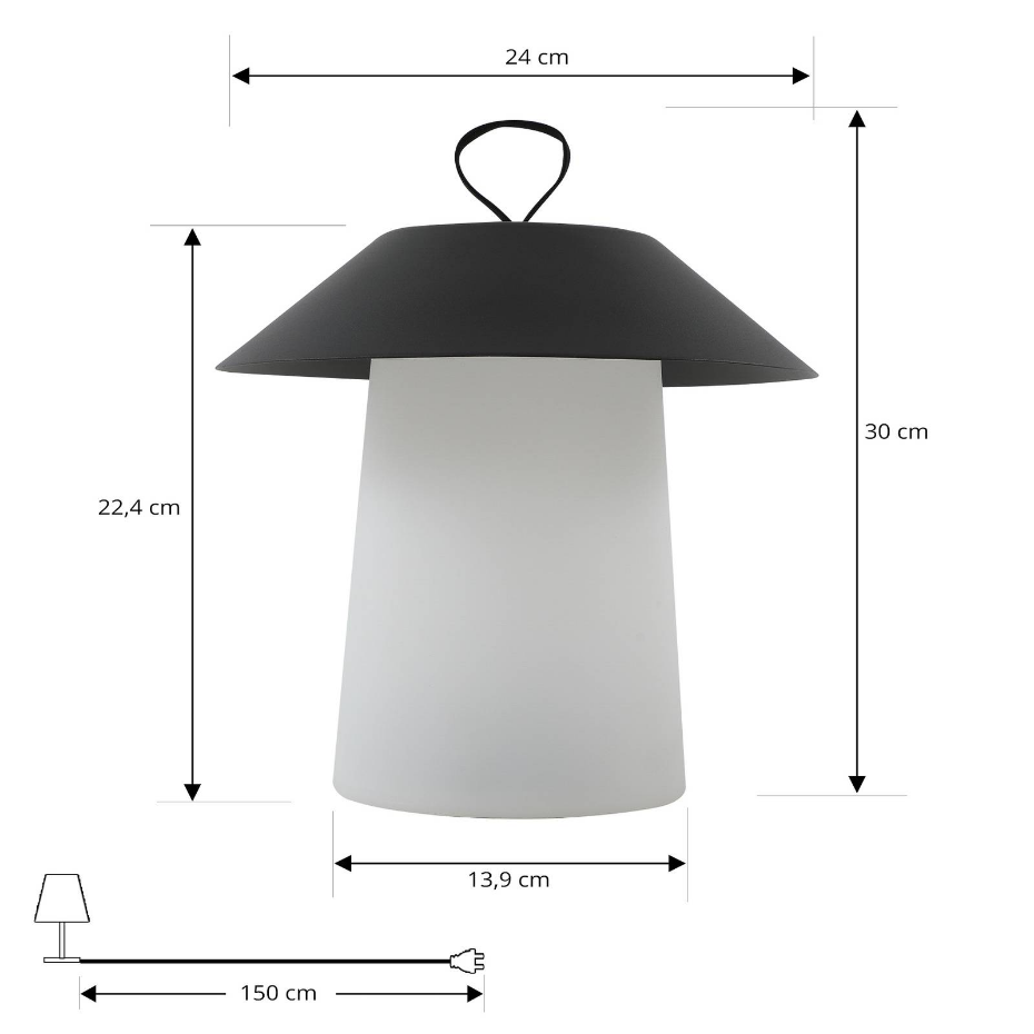 Luminaire de terrasse  moderneLED, Kalina