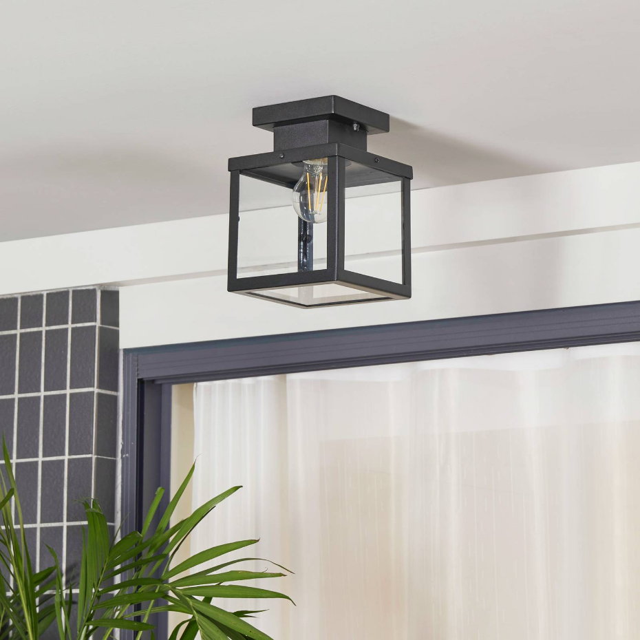 Plafonnier en inox moderne, Mandus
