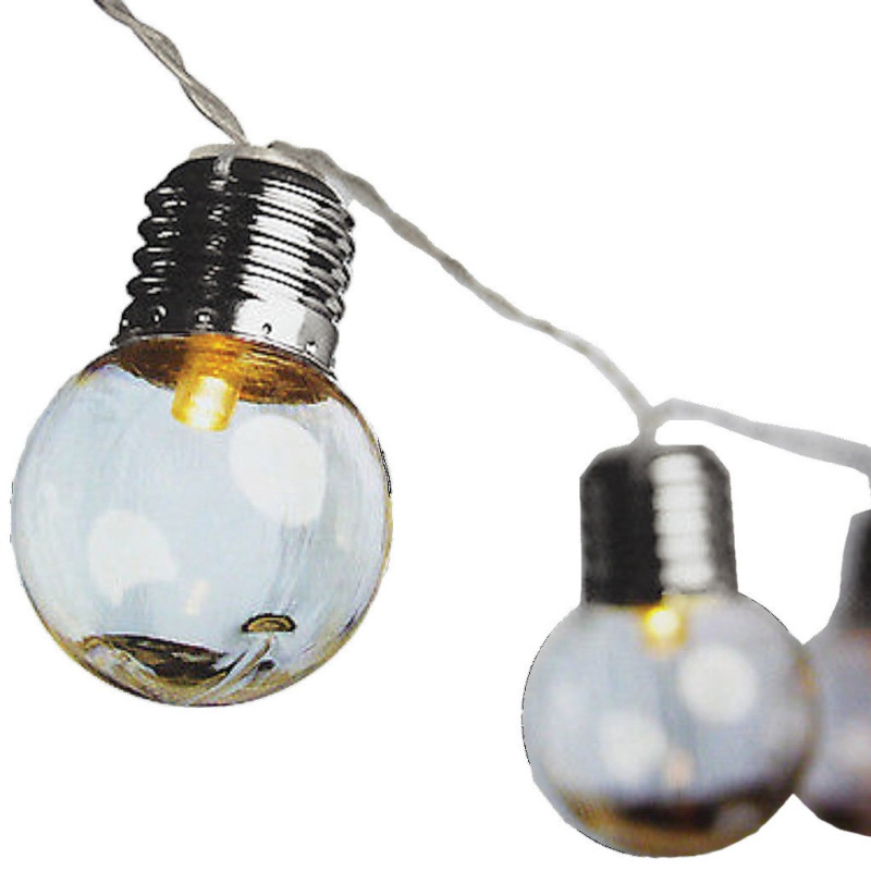 Guirlande lumineuse led Guinguette 3.80 m connectable
