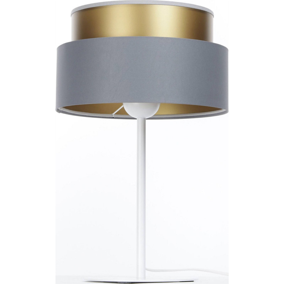 Lampe à poser ronde en PVC Duo ellegant