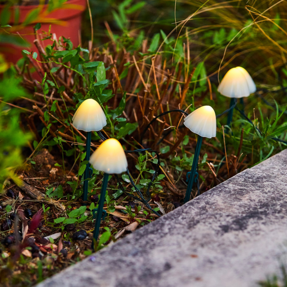 10 Champignons solaires connectés CHAMPY 3.8M