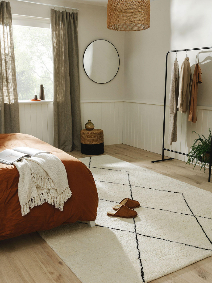 Tapis de laine tufté main BERBER