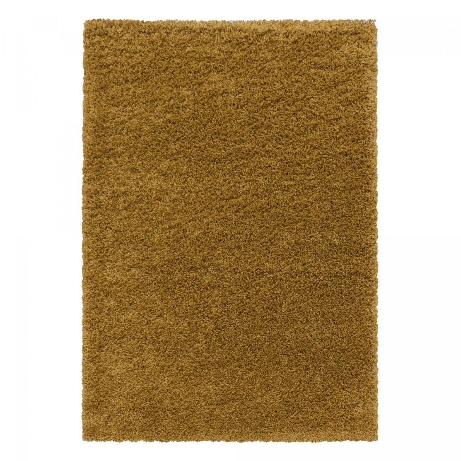 Tapis poils longs shaggy tissé motif uni UNI I