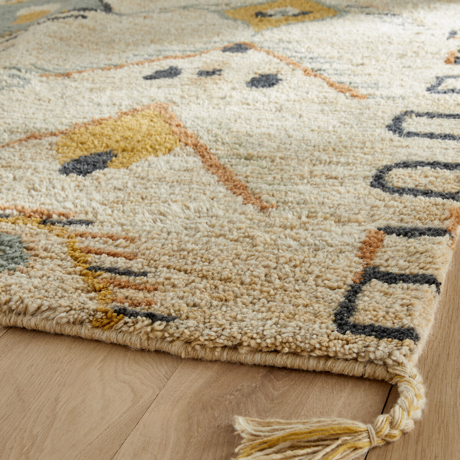 Tapis en laine, noué main, Mirjana