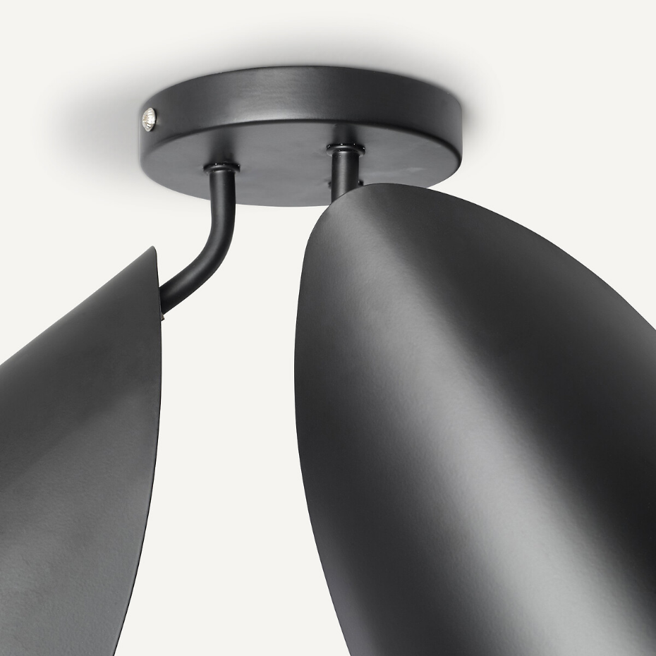 Plafonnier abat-jour orientables, Funambule