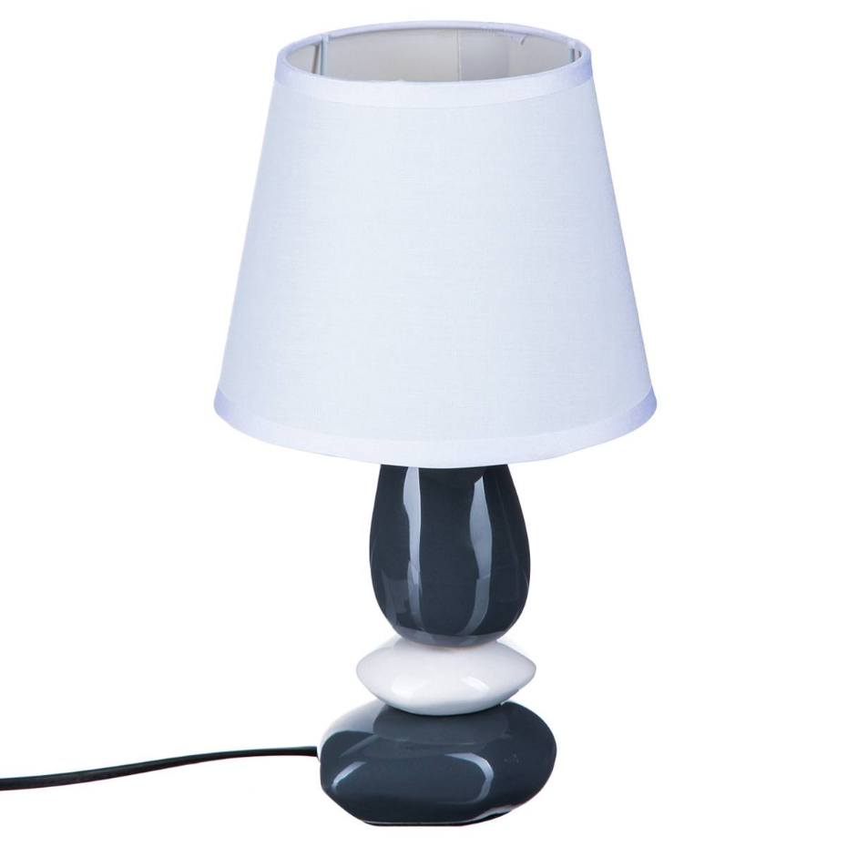 Lampe céramique galets superposés LUIS
