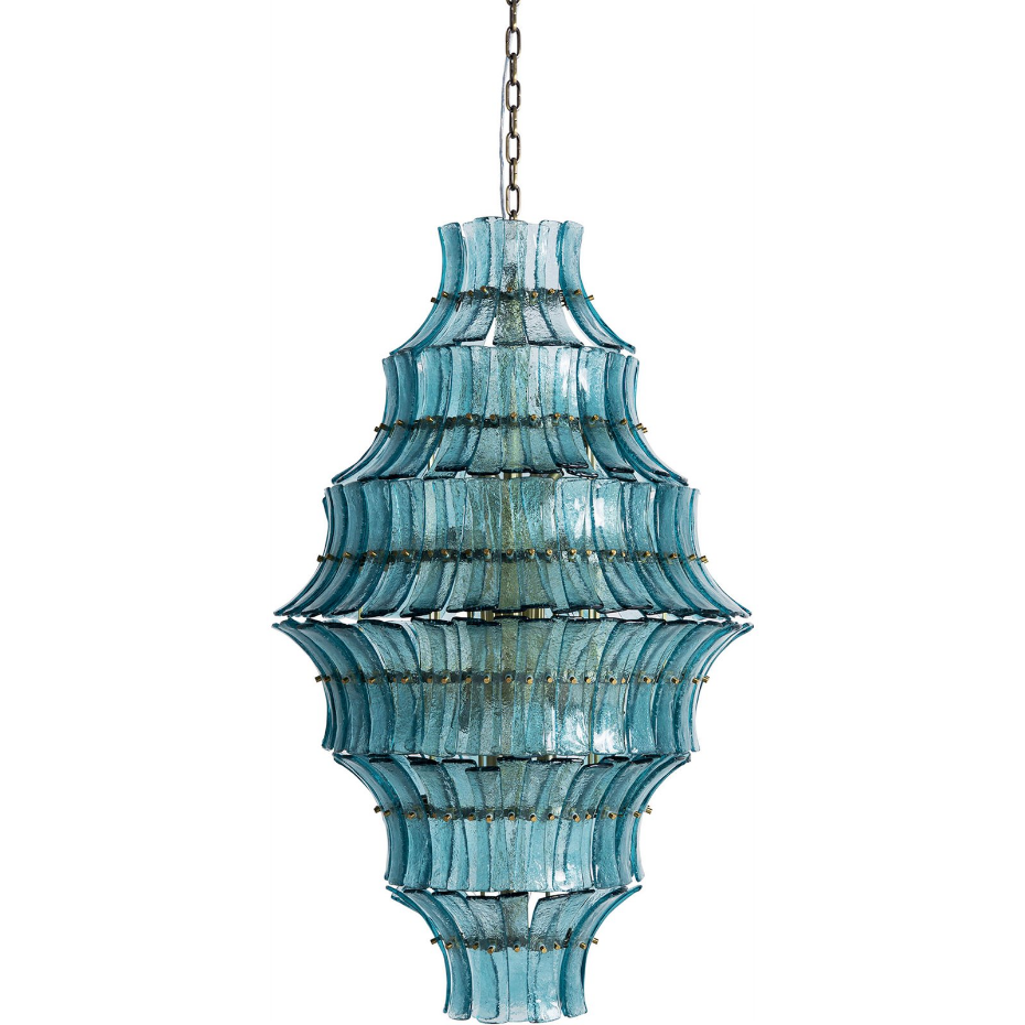 Lustre vintage en cristal style élégant