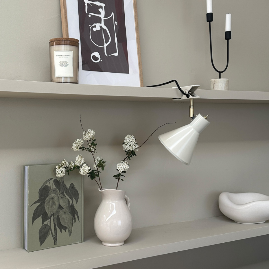 lampe à pince crème blanc SLEEP