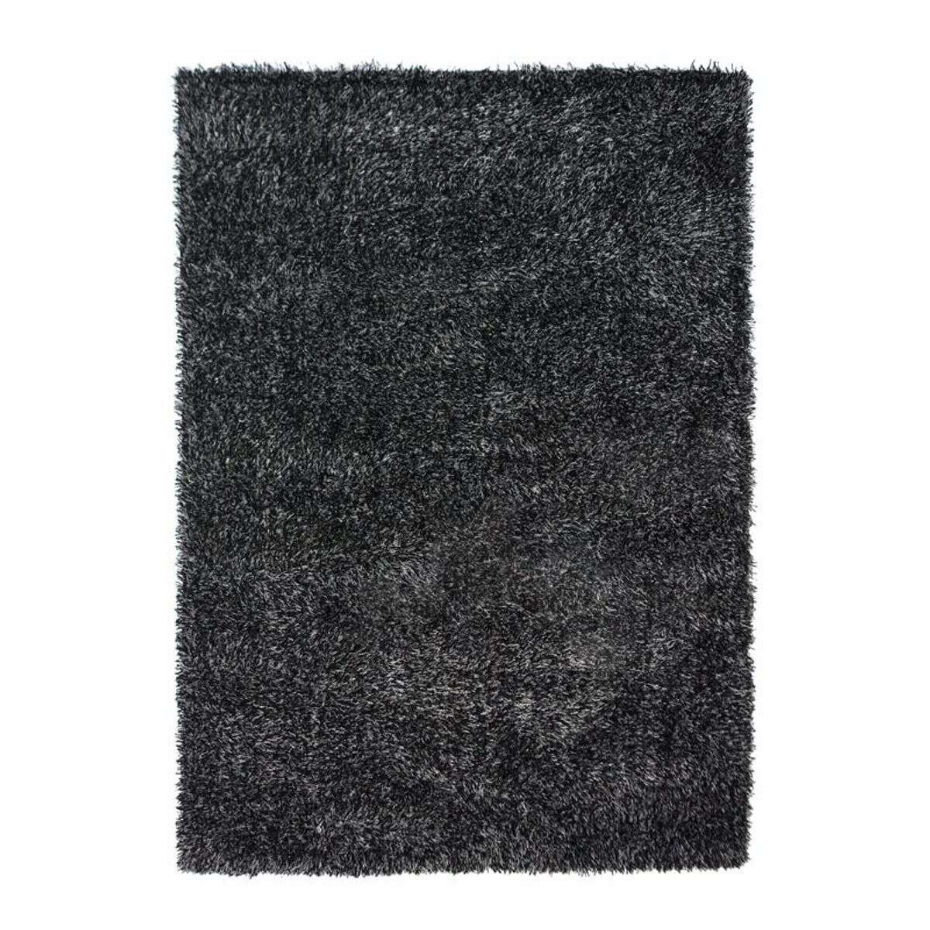 Tapis salon à poils longs toucher laineux  SCANDINAVE