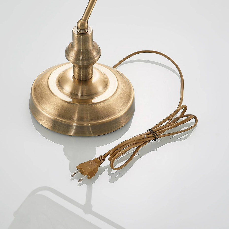 Lampe à poser en métal antique, Profina