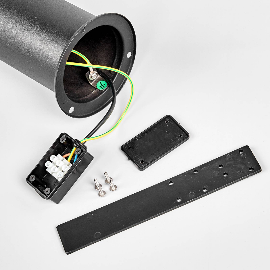 Luminaire extérieur en inox moderneLED