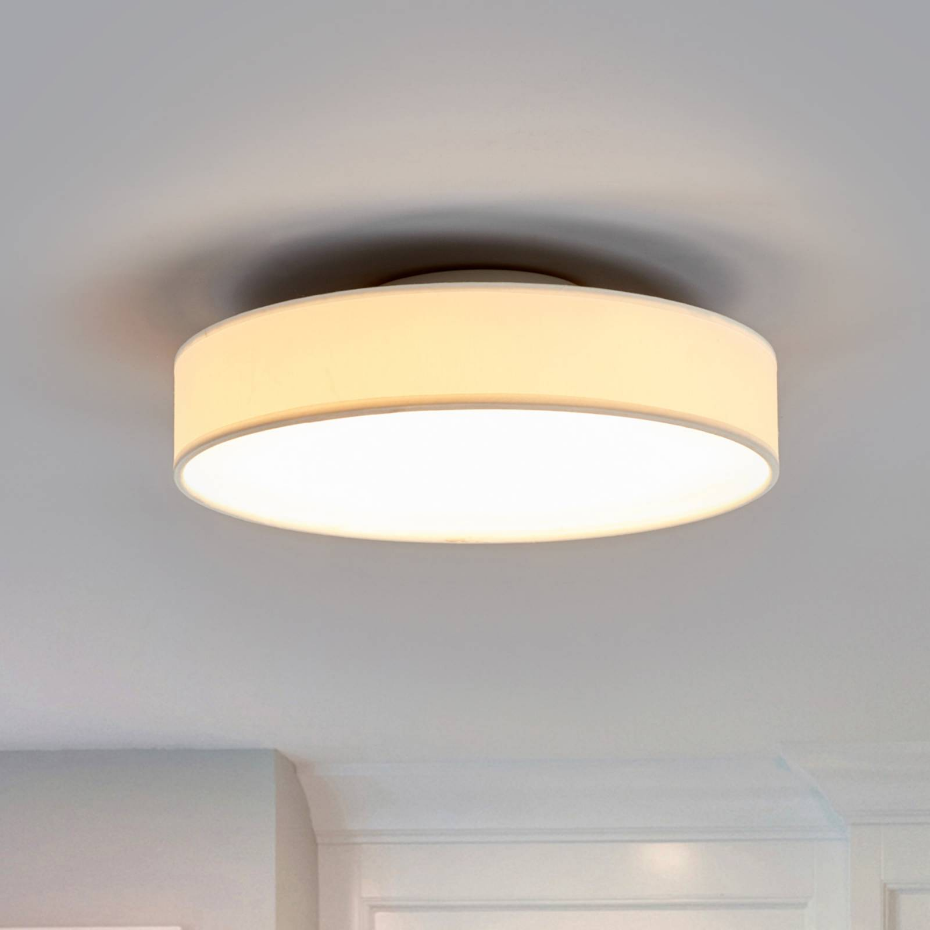 Plafonnier en textile moderneLED, Saira