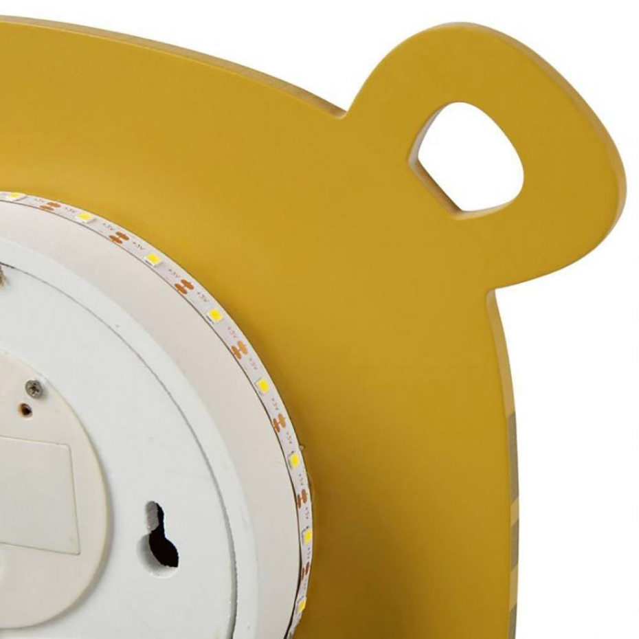 Applique murale bois tigre LED