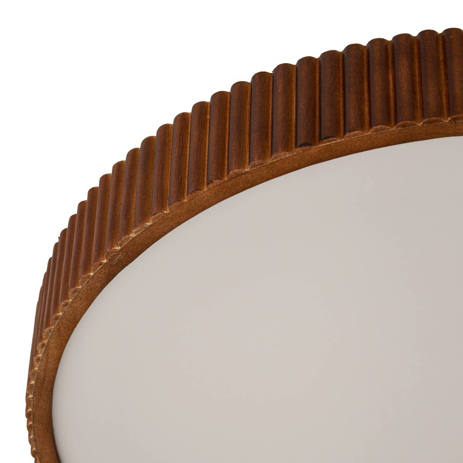 Plafonnier en bois moderneLED, Velua