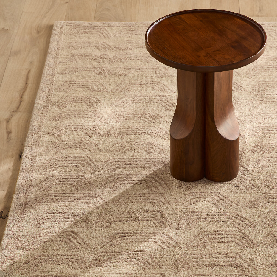 Tapis tufté main, en pure laine, Ethnos
