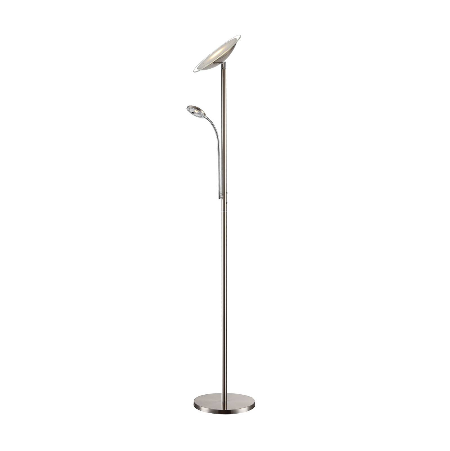 Lampadaire en métal moderneLED, Malea