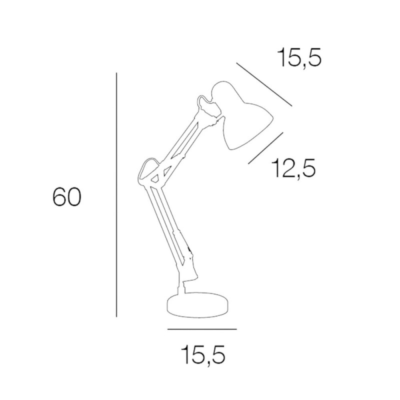 Lampe De Bureau noir Flex