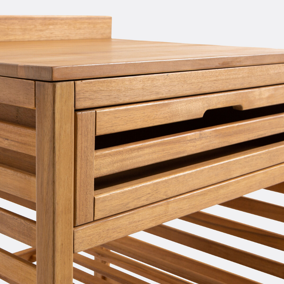 Meuble d'appoint de jardin en acacia, Garden