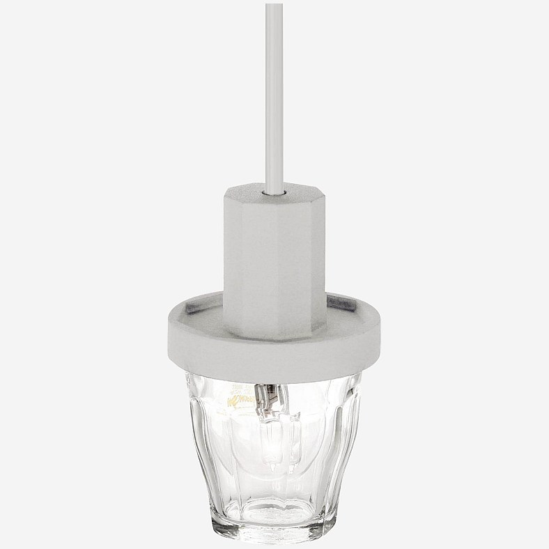 Suspension et lustre verre PICARDIE