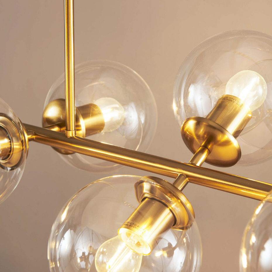 Majestueuse suspension en verre - CARLOTTA