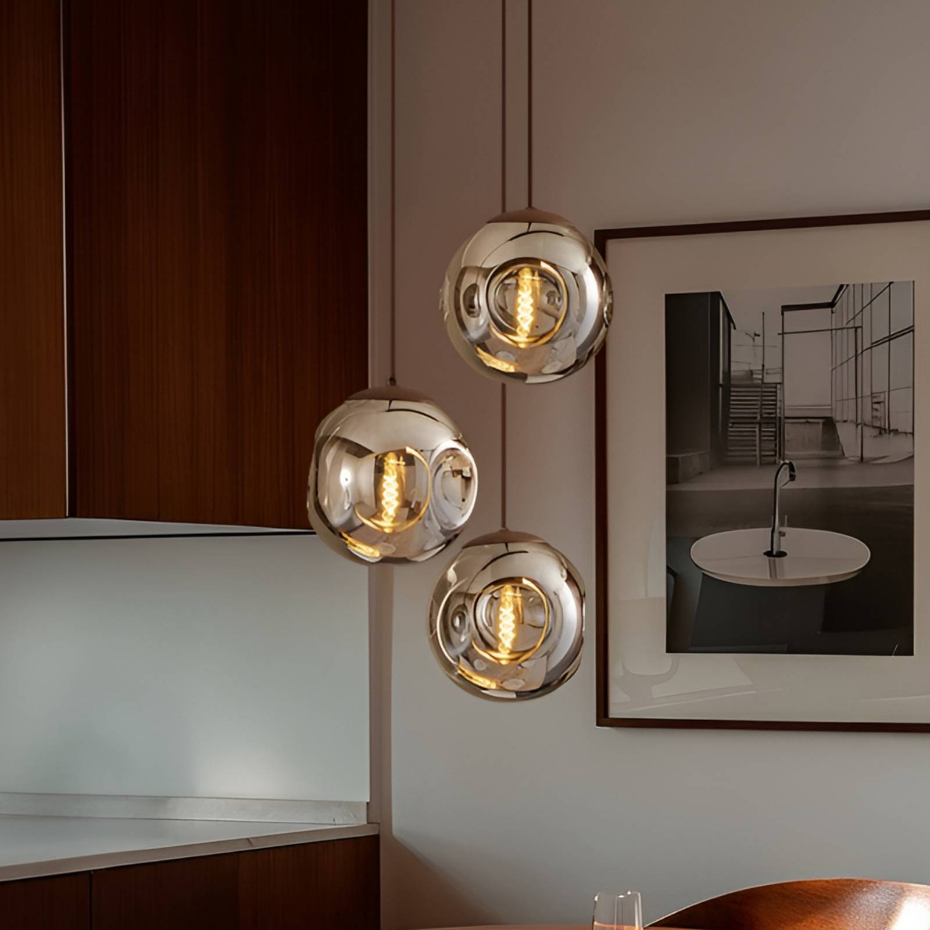 Suspension en verre design, Valentina