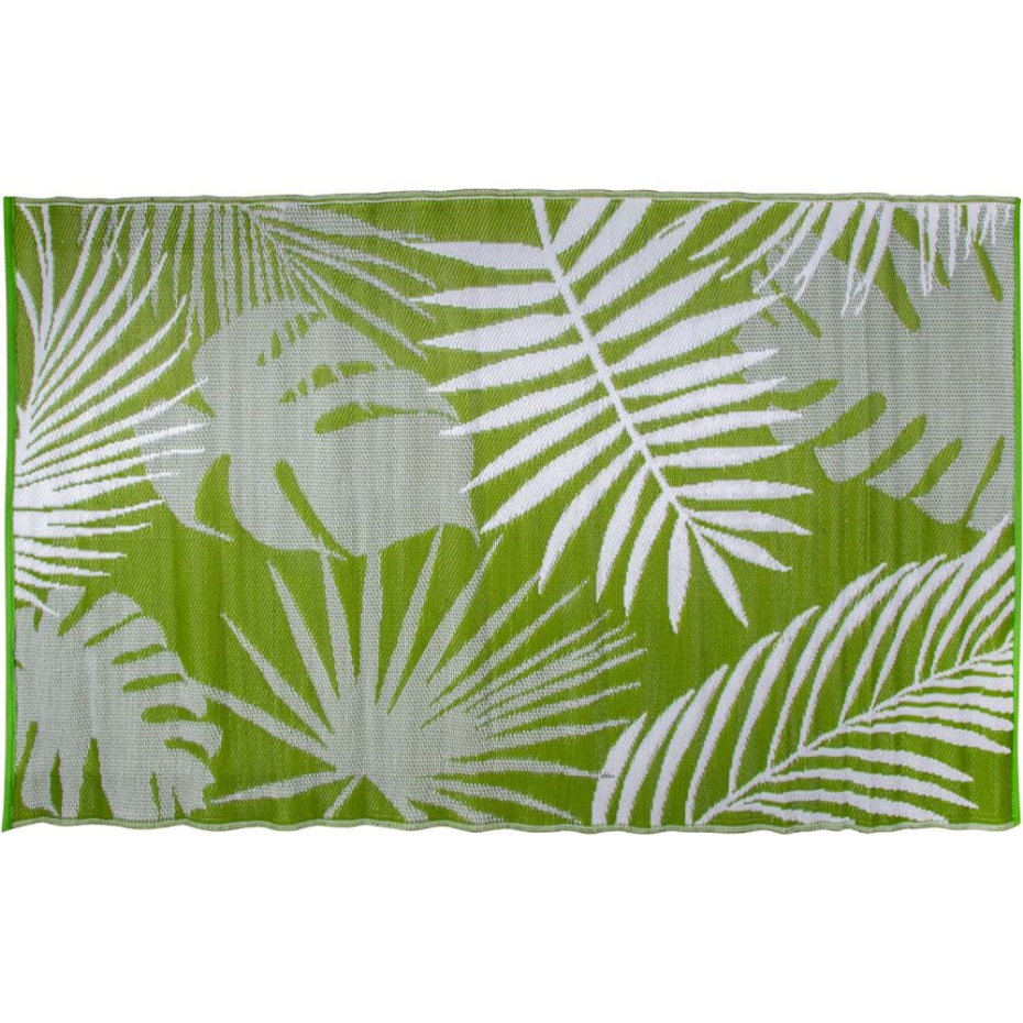 Grand tapis de jardin réversible 242,5 x 150 cm Jungle