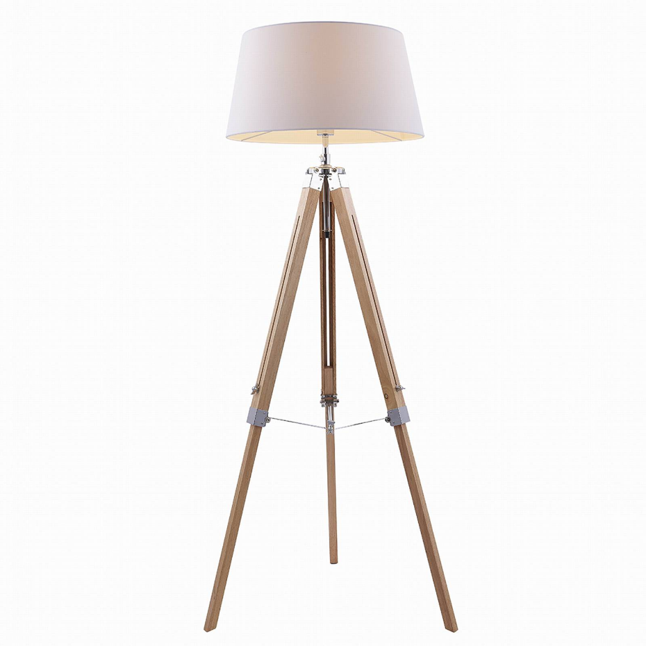 Lampadaire en bois scandinave, Katie
