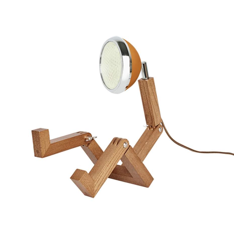 Lampe de table mini Mr Wattson - Vintage white