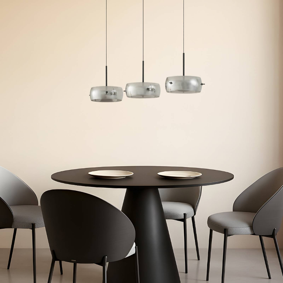 Suspension en verre moderneLED, Martis
