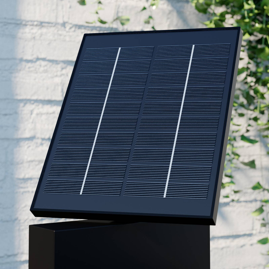 Lampe solaire en aluminium moderneLED
