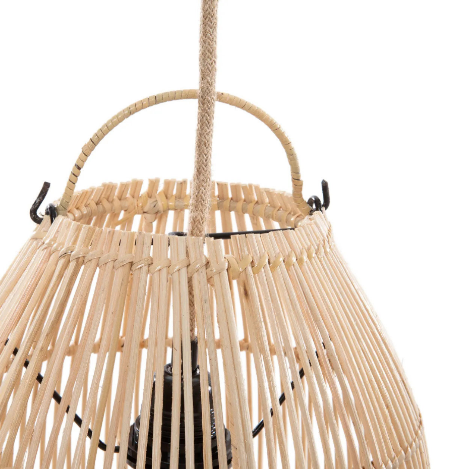 Suspension en rotin ZURI
