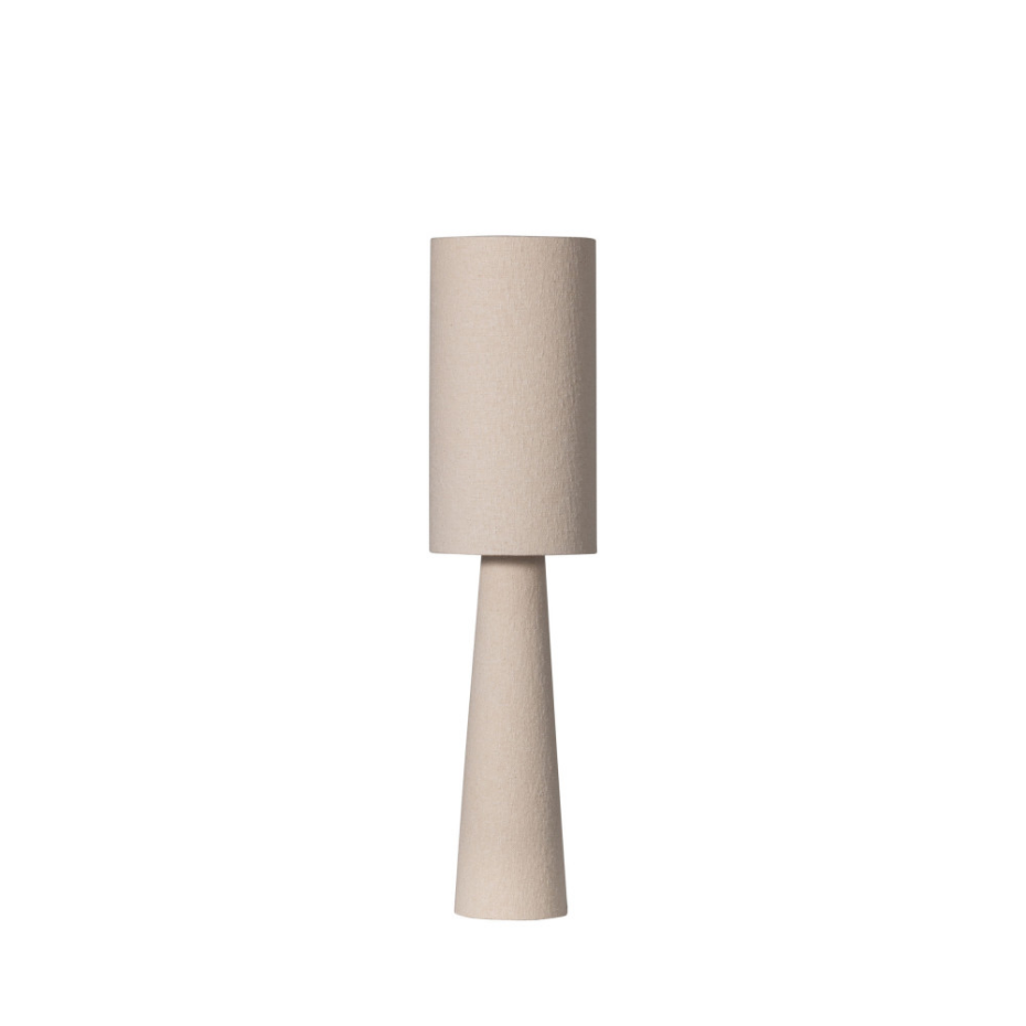 Lampadaire en tissu bouclette H90cm- LOFT