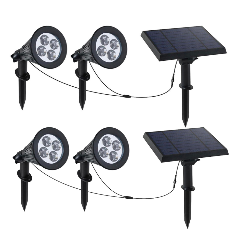 2 Spots solaires connectés FAMILY SPIKY 100LM