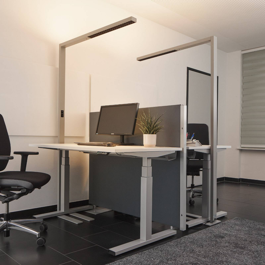 Lampadaires de bureau en aluminium moderneLED