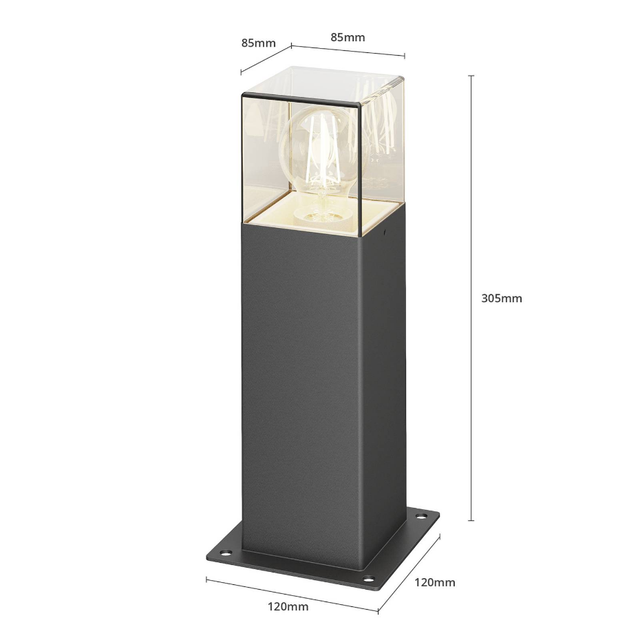 Luminaire extérieur en aluminium moderne