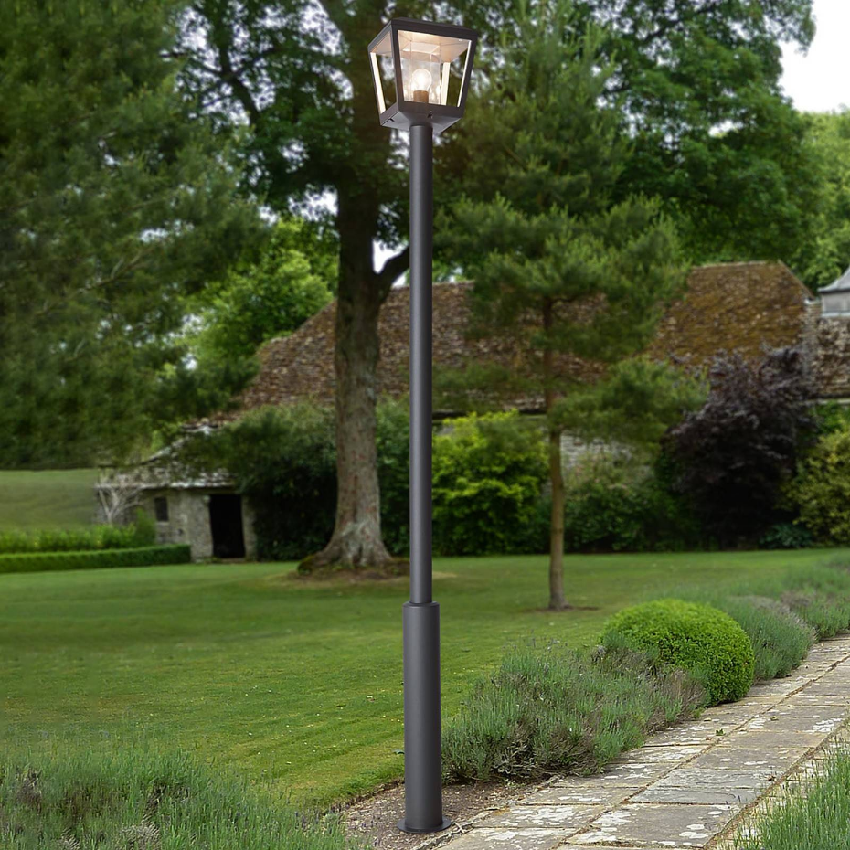 Lampadaire extérieur en aluminium moderne