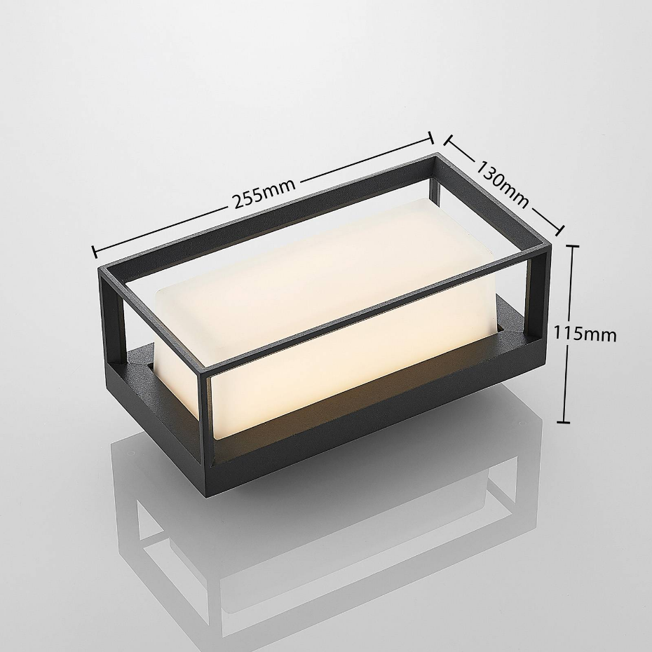 Applique extérieure en verre moderneLED