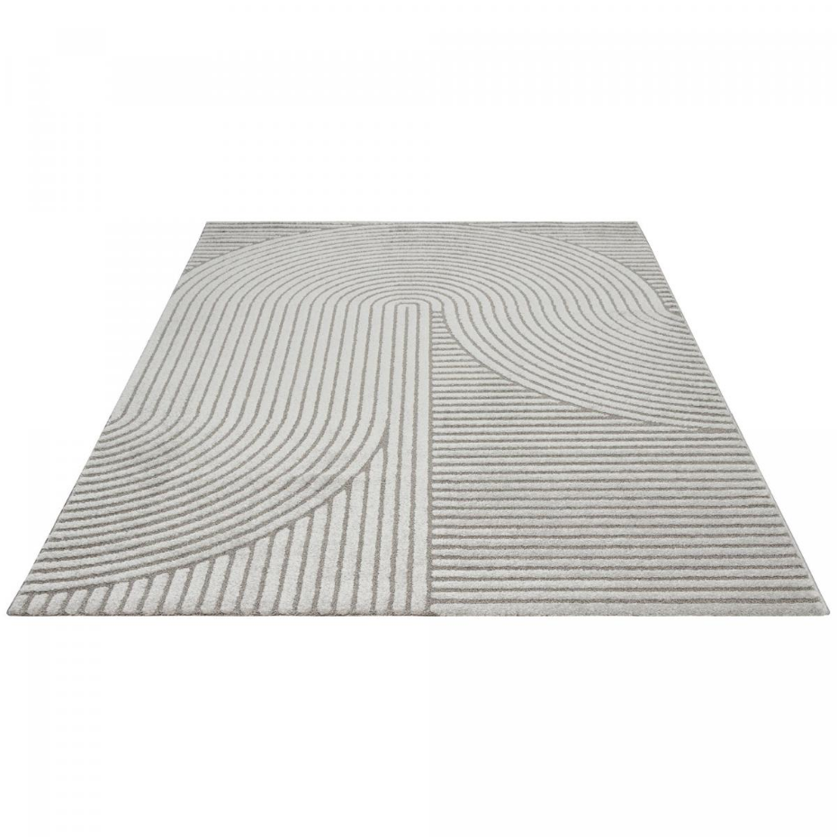 Tapis tissé à motif simple LYN9 B pour salon et chambre à coucher