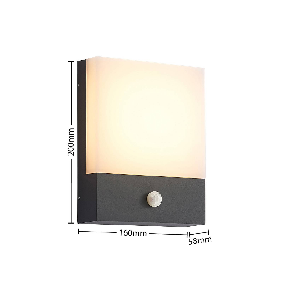 Applique extérieure en aluminium moderneLED