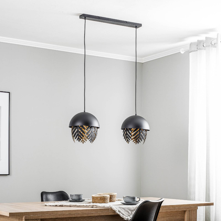 Suspension en métal design, Aparas