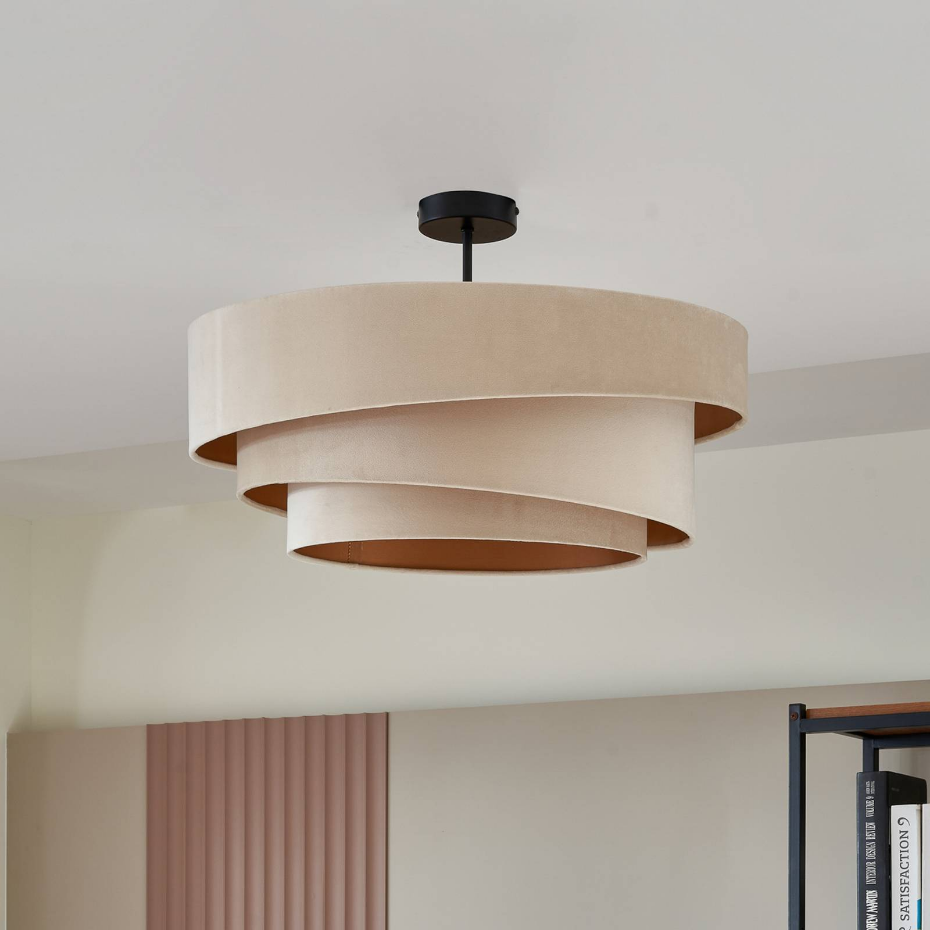 Plafonnier en textile moderne, Jusari