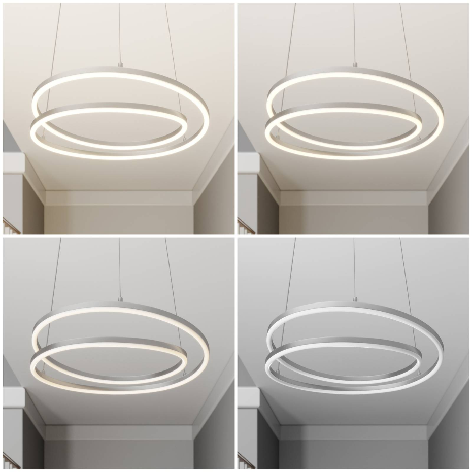 Suspension en aluminium moderneLED, Davian