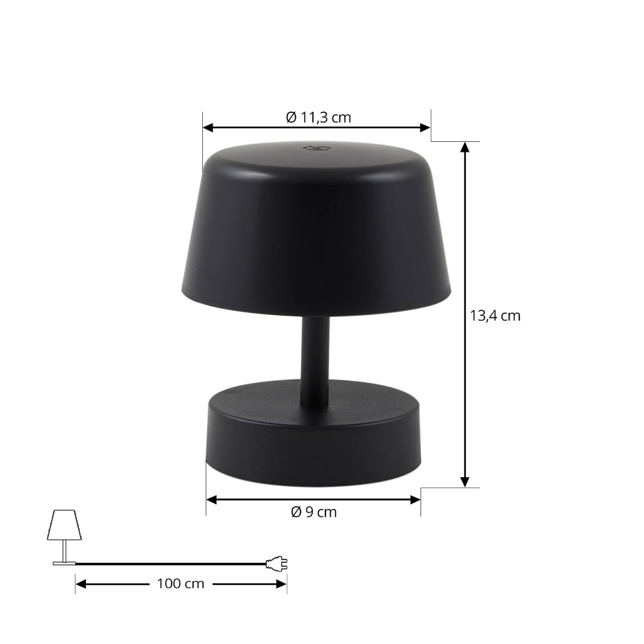 Luminaire de terrasse en métal moderneLED
