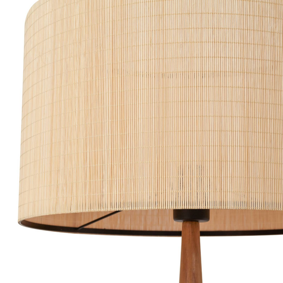 Lampadaire en bois, Fabrena