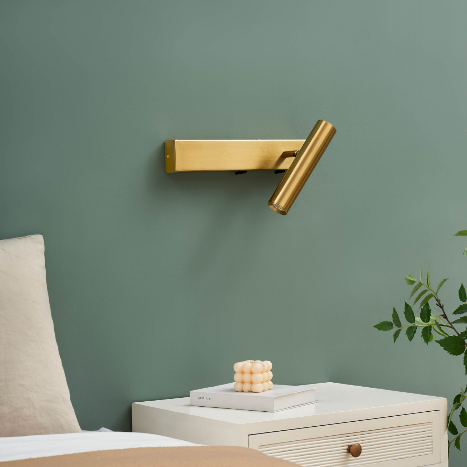 Applique LED en laiton droite - LODVI