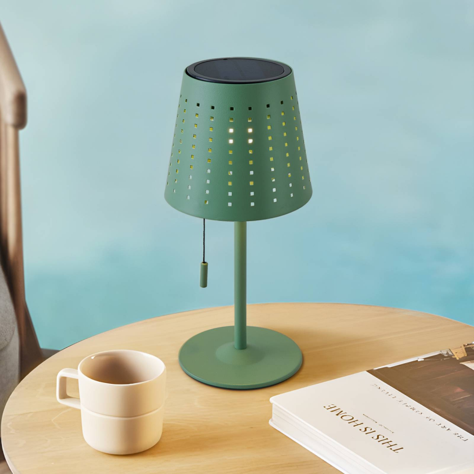 Lampe solaire en métalLED, Hilario