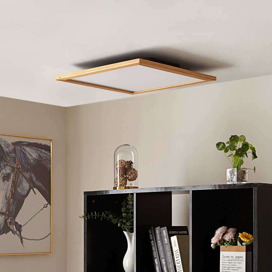 Plafonnier en bois traditionnelLED, Joren